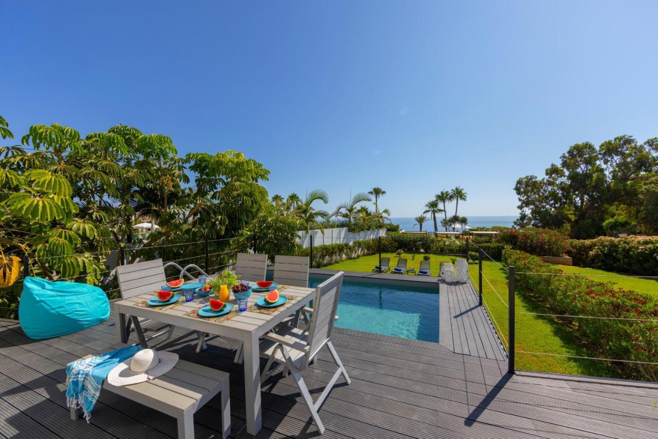 Protaras Sunrise Zen Seafront Villa ภายนอก รูปภาพ
